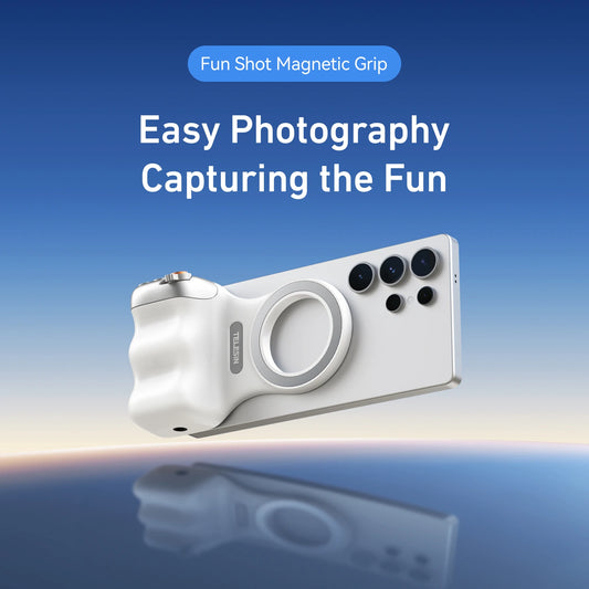 Magnetic Phone Camera Grip with Remote Shutter