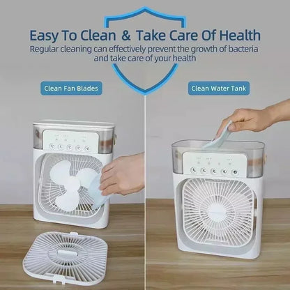 3-in-1 Mini Air Cooler Fan