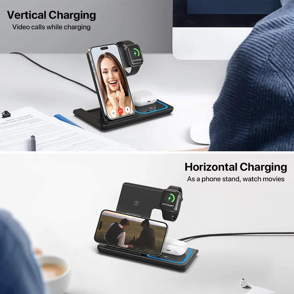 3-in-1 Wireless Charger Stand